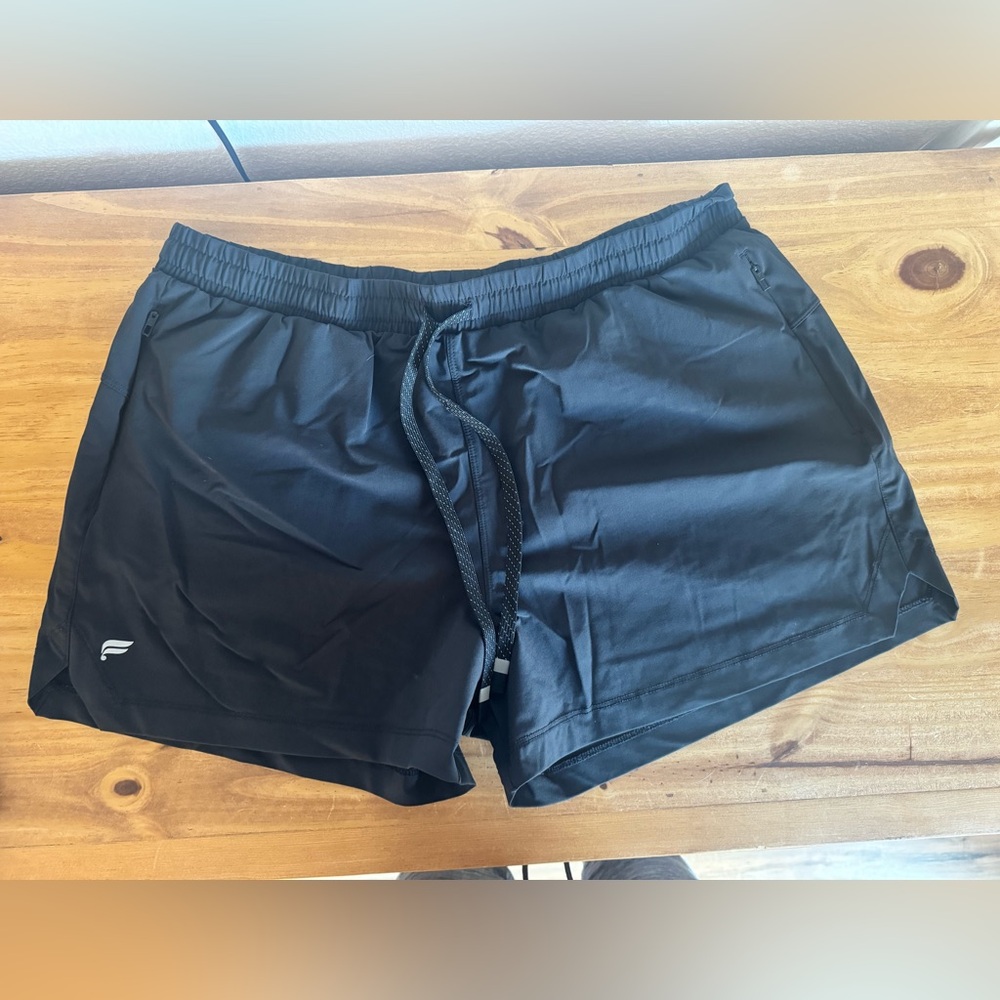 Fabletics shorts black and turquoise. Selling as a bundle. Size xl